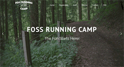 Desktop Screenshot of fossrunningcamp.org